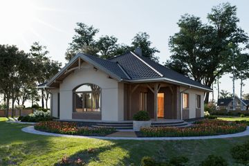  Projekt domu Sonatina (1552) (KRD2701) - projekt domu parterowego - Zdjęcie 4