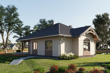  Projekt domu Sonatina (1552) (KRD2701) - projekt domu parterowego - Zdjęcie 5