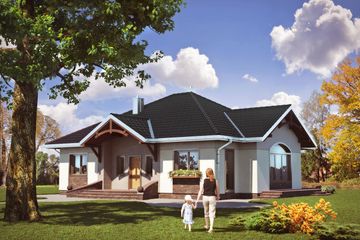  Projekt domu Sonatina (1552) (KRD2701) - projekt domu parterowego - Zdjęcie 6