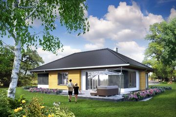  Projekt domu Teresa (1553) (KRD2702) - projekt domu parterowego - Zdjęcie 2