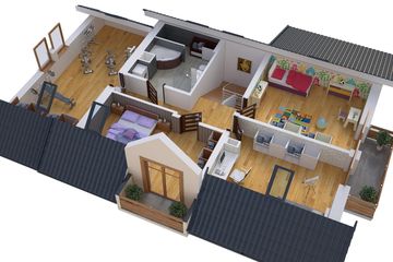  Projekt domu BW-44 wariant 5 (garaż 1st.) (JGC1142) - projekt domu parterowego z poddaszem - Zdjęcie 5