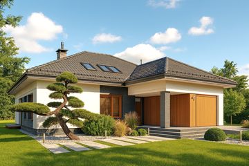  Projekt domu Domidea 2 dN (WAC1020) - projekt domu parterowego - Zdjęcie 1
