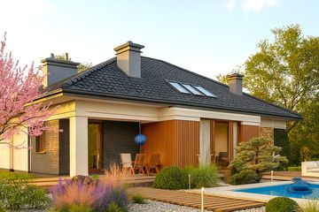  Projekt domu Domidea 2 dN (WAC1020) - projekt domu parterowego - Zdjęcie 4