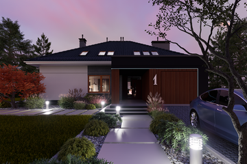  Projekt domu Domidea 2 dNN (WAC1021) - projekt domu parterowego - Zdjęcie 4