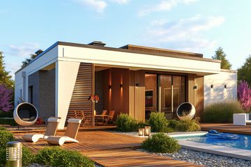  Projekt domu Domidea 2 FN (WAC1022) - projekt domu parterowego - Zdjęcie 2