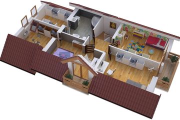  Projekt domu BW-03 wariant 3 (JGC1140) - projekt domu parterowego z poddaszem - Zdjęcie 4