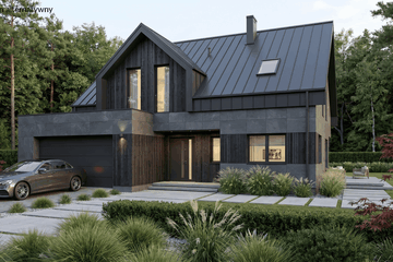  Projekt domu Nobilis I G2 (SLS1068) - projekt domu parterowego z poddaszem - Zdjęcie 5