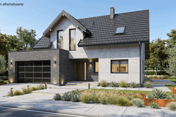  Projekt domu Nobilis I G2 (SLS1068) - projekt domu parterowego z poddaszem - Zdjęcie 8