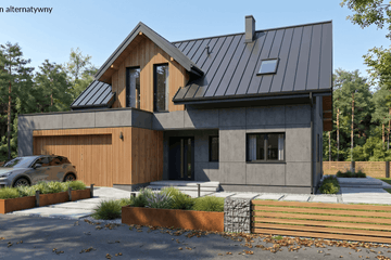  Projekt domu Nobilis I G2 (SLS1068) - projekt domu parterowego z poddaszem - Zdjęcie 9