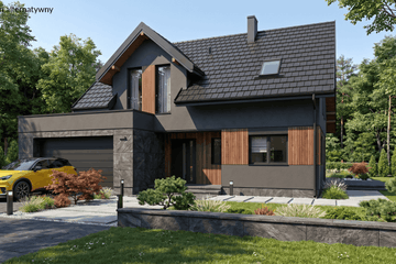  Projekt domu Nobilis I G2 (SLS1068) - projekt domu parterowego z poddaszem - Zdjęcie 10