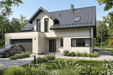  Projekt domu Nobilis I G2 (SLS1068) - projekt domu parterowego z poddaszem - Zdjęcie 16