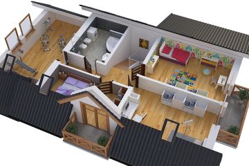  Projekt domu BW-44 wariant 4 (JGC1144) - projekt domu parterowego z poddaszem - Zdjęcie 4