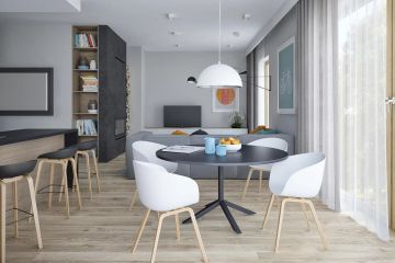 Projekt domu TK74 - parterowy dom, dach kopertowy - ujęcie 8