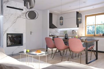  Projekt domu Miłków 5g (KRP1985) - projekt domu parterowego - Zdjęcie 4