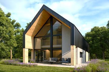  Projekt domu W-27 (PZB1027) - projekt domu parterowego z poddaszem - Zdjęcie 1