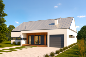  Projekt domu A-29 (PZB1031) - projekt domu parterowego - Zdjęcie 1