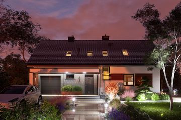  Projekt domu Domidea 58 dG w2 (WAC1042) - projekt domu parterowego z poddaszem - Zdjęcie 5