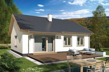  Projekt domu Filip a (WRD2537) - projekt domu parterowego - Zdjęcie 5