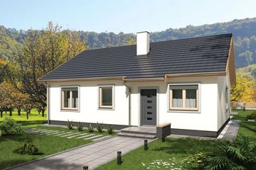  Projekt domu Filip a (WRD2537) - projekt domu parterowego - Zdjęcie 4