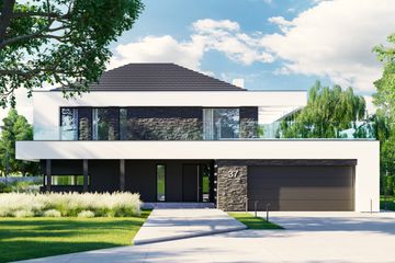  Projekt domu HomeKoncept 37 (KRX1042) - projekt domu z pełnym piętrem - Zdjęcie 1