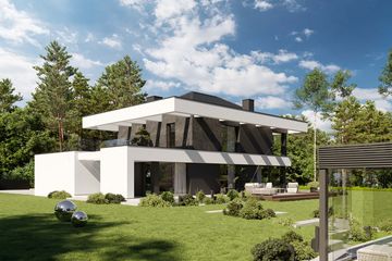  Projekt domu HomeKoncept 37 (KRX1042) - projekt domu z pełnym piętrem - Zdjęcie 4