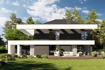  Projekt domu HomeKoncept 37 (KRX1042) - projekt domu z pełnym piętrem - Zdjęcie 10