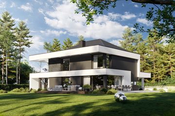  Projekt domu HomeKoncept 37 (KRX1042) - projekt domu z pełnym piętrem - Zdjęcie 16