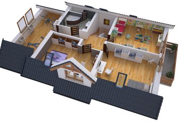  Projekt domu BW-37 wariant 1 z lokalem (JGC1151) - projekt domu parterowego z poddaszem - Zdjęcie 5