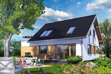  Projekt domu Amelia 100 (1559) (KRD2708) - projekt domu parterowego z poddaszem - Zdjęcie 2