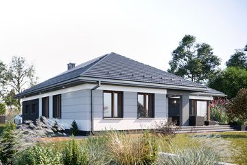  Projekt domu Klaudia (1564) (KRD2713) - projekt domu parterowego - Zdjęcie 3