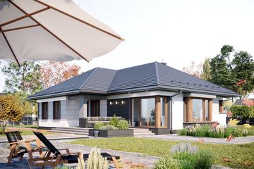  Projekt domu Klaudia (1564) (KRD2713) - projekt domu parterowego - Zdjęcie 4