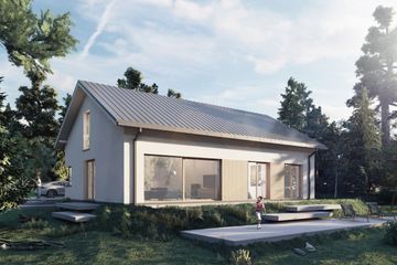  Projekt domu eko Typowy 20 (KKE1020) - projekt domu parterowego - Zdjęcie 1