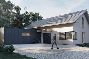  Projekt domu eko Typowy 20 (KKE1020) - projekt domu parterowego - Zdjęcie 3