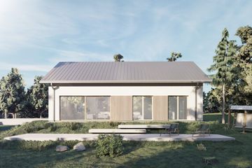  Projekt domu eko Typowy 20 (KKE1020) - projekt domu parterowego - Zdjęcie 4