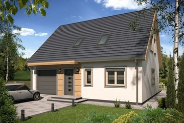  Projekt domu Eryk classic a (WRD2580) - projekt domu parterowego z poddaszem - Zdjęcie 2