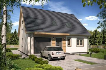  Projekt domu Eryk classic a (WRD2580) - projekt domu parterowego z poddaszem - Zdjęcie 3