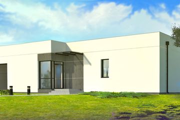  Projekt domu D193AG (WAI1400) - projekt domu parterowego - Zdjęcie 1