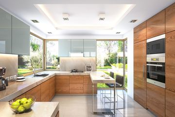  Projekt domu Viking 5 (WAH1696) - projekt domu parterowego z poddaszem - Zdjęcie 5