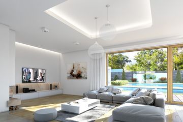  Projekt domu Viking 3 (WAH1703) - projekt domu parterowego z poddaszem - Zdjęcie 3