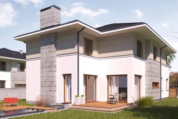  Projekt domu Accommodatus I G2 (SLS1072) - projekt domu z pełnym piętrem - Zdjęcie 2