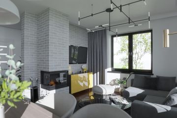  Projekt domu Sanów (KRP2019) - projekt domu parterowego z poddaszem - Zdjęcie 4