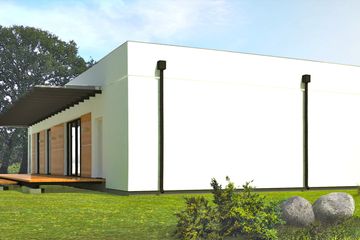  Projekt domu D193BG (WAI1402) - projekt domu parterowego - Zdjęcie 3