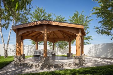  Projekt altany G323 - Altana Ogrodowa (PRA1346) - projekt altany parterowego - Zdjęcie 2