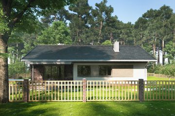  Projekt domu Kubuś G1 (1569) (KRD2718) - projekt domu parterowego - Zdjęcie 5