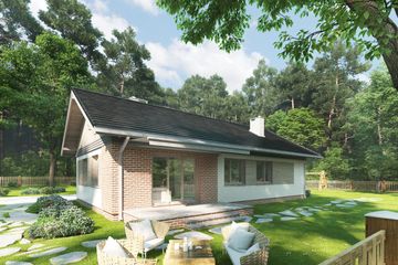  Projekt domu Kubuś G1 (1569) (KRD2718) - projekt domu parterowego - Zdjęcie 6