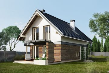  Projekt domu Alfred (1574) (KRD2723) - projekt domu parterowego z poddaszem - Zdjęcie 2