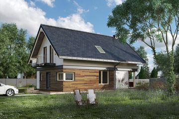  Projekt domu Alfred (1574) (KRD2723) - projekt domu parterowego z poddaszem - Zdjęcie 6