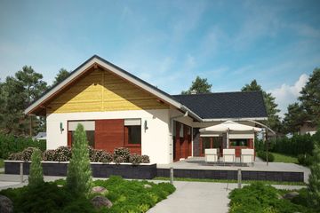  Projekt domu Tatiana (1575) (KRD2724) - projekt domu parterowego - Zdjęcie 4