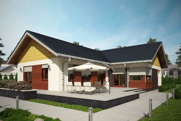  Projekt domu Tatiana (1575) (KRD2724) - projekt domu parterowego - Zdjęcie 5