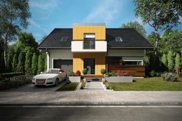  Projekt domu Marlena (1577) (KRD2726) - projekt domu parterowego z poddaszem - Zdjęcie 6